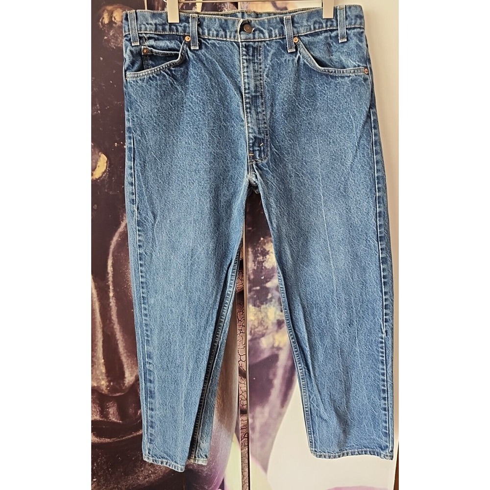 Vintage Men's WPL‎ 423 LEVI STRAUSS & CO Original Riveted 305 Blue Jeans W38